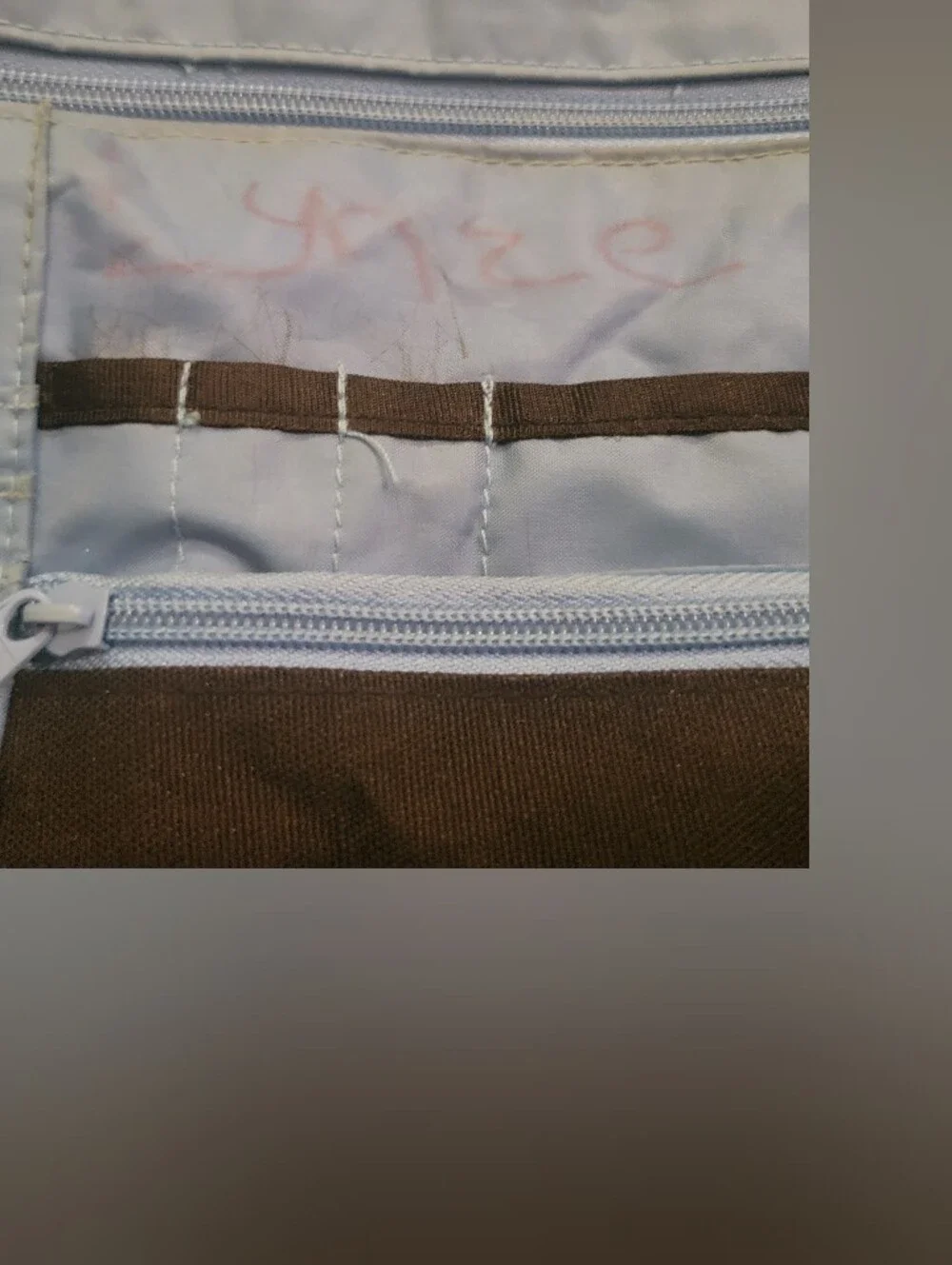 Vintage Y2K Mudd Crossbody Laptop Bag